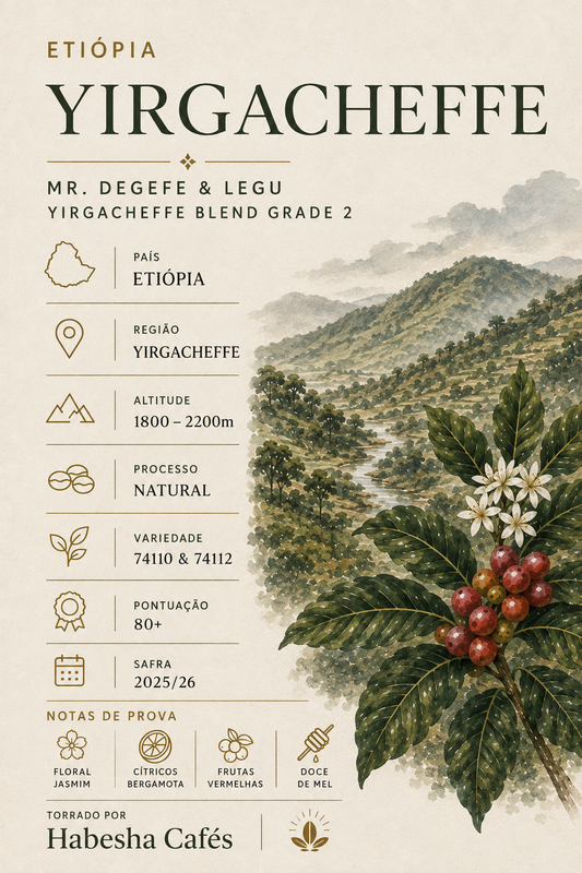 Mr. Degefe & Legu – Yirgacheffe Blend Grade 2